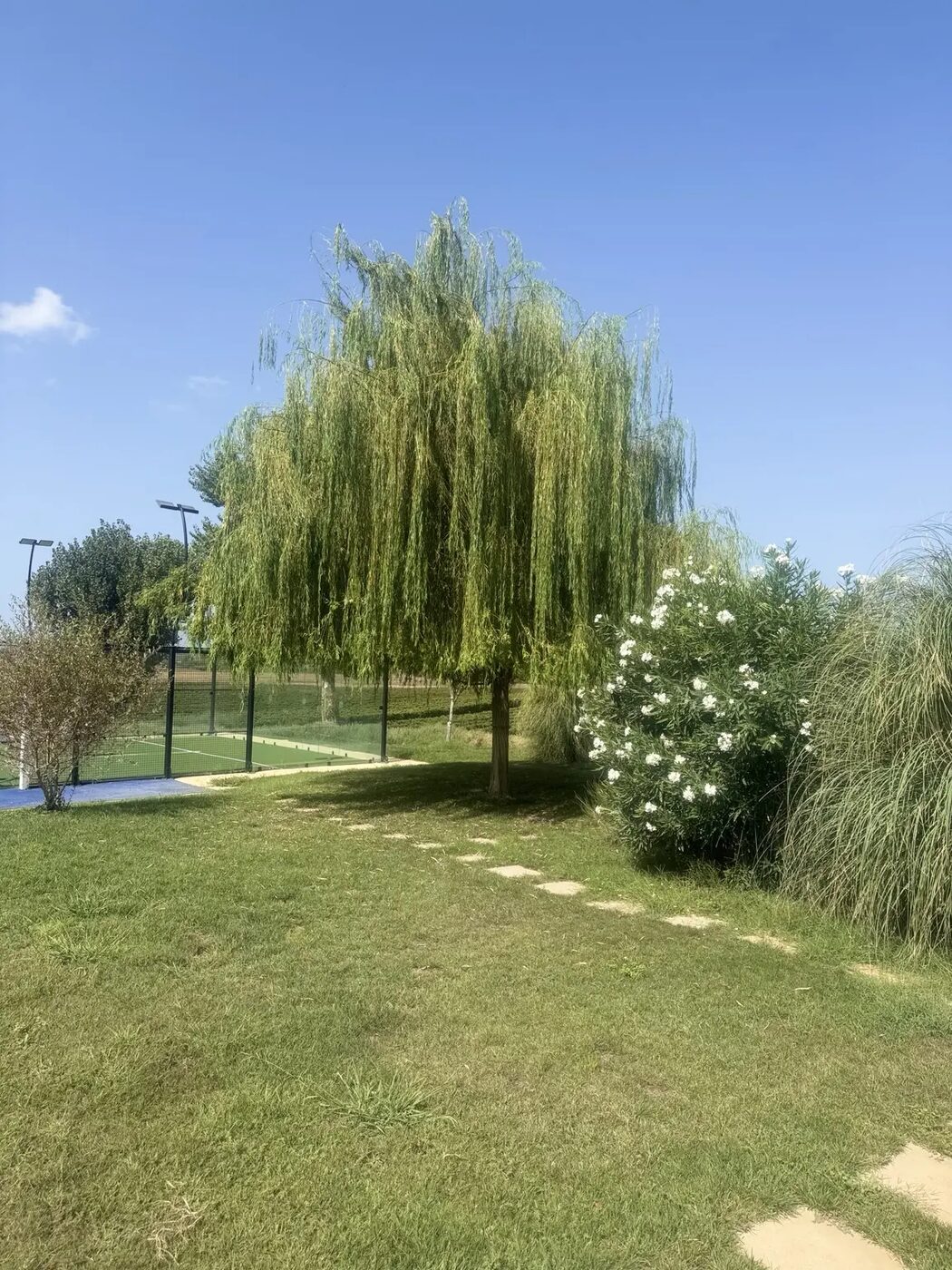 Gli spazi all’aperto del Wine & Country Retreat